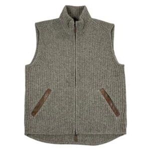 True measure of a man 100% wool vest mens medium